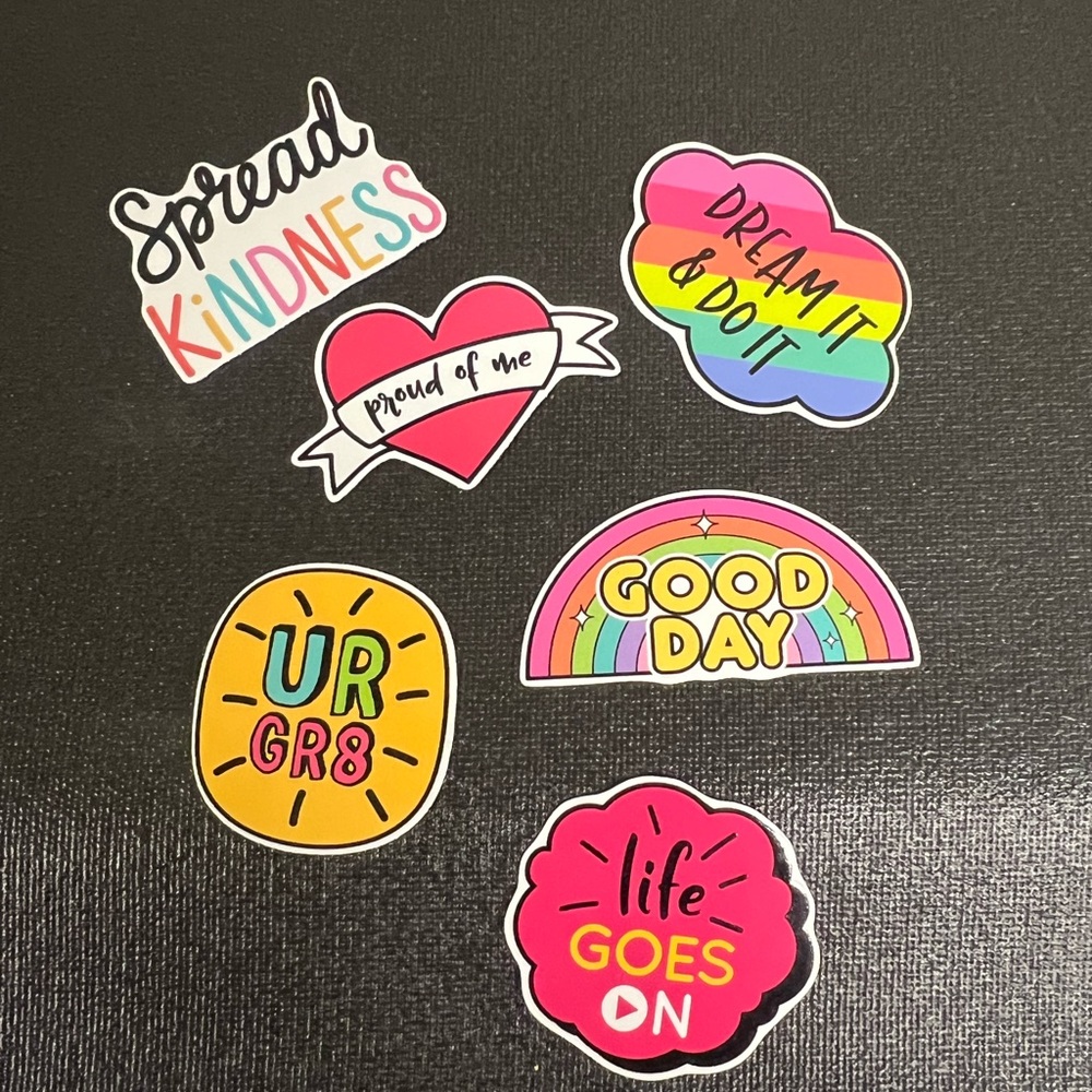 waterproof sticker great for water bottles
